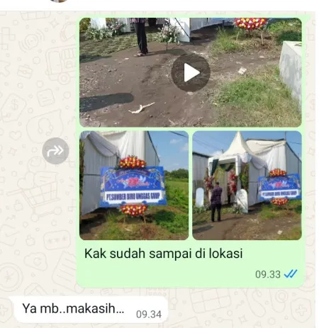 Pengiriman Karangan Bunga Yasmin Bogor