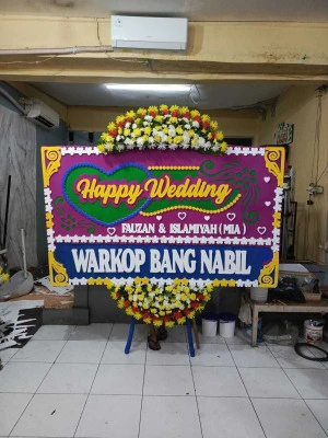 Papan Bunga di Yasmin Bogor