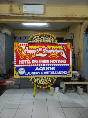 Papan Bunga di Yasmin Bogor