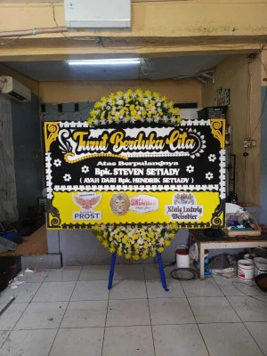 Papan Bunga di Yasmin Bogor