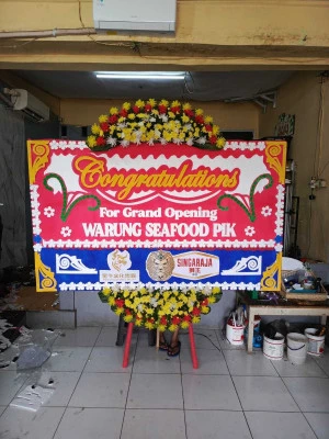 Papan Bunga di Yasmin Bogor